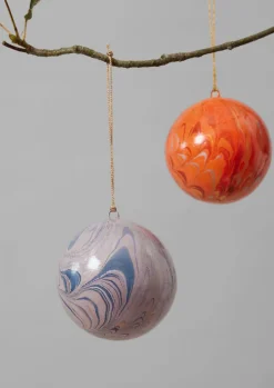 TOAST Hand Marbled Bauble- Christmas Decorations