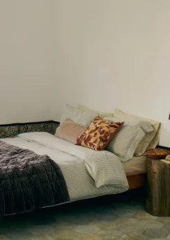TOAST Hand Stitched Velvet Quilt- Textiles|Blankets & Throws