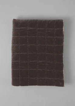 TOAST Hand Stitched Velvet Quilt- Textiles|Blankets & Throws