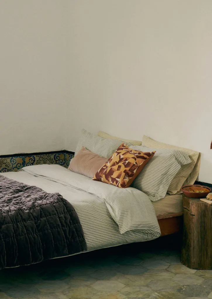 TOAST Hand Stitched Velvet Quilt- Textiles|Blankets & Throws