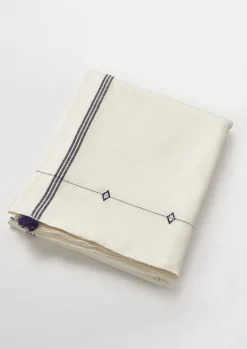 TOAST Hand Woven Cotton Tablecloth- Textiles|Outdoor