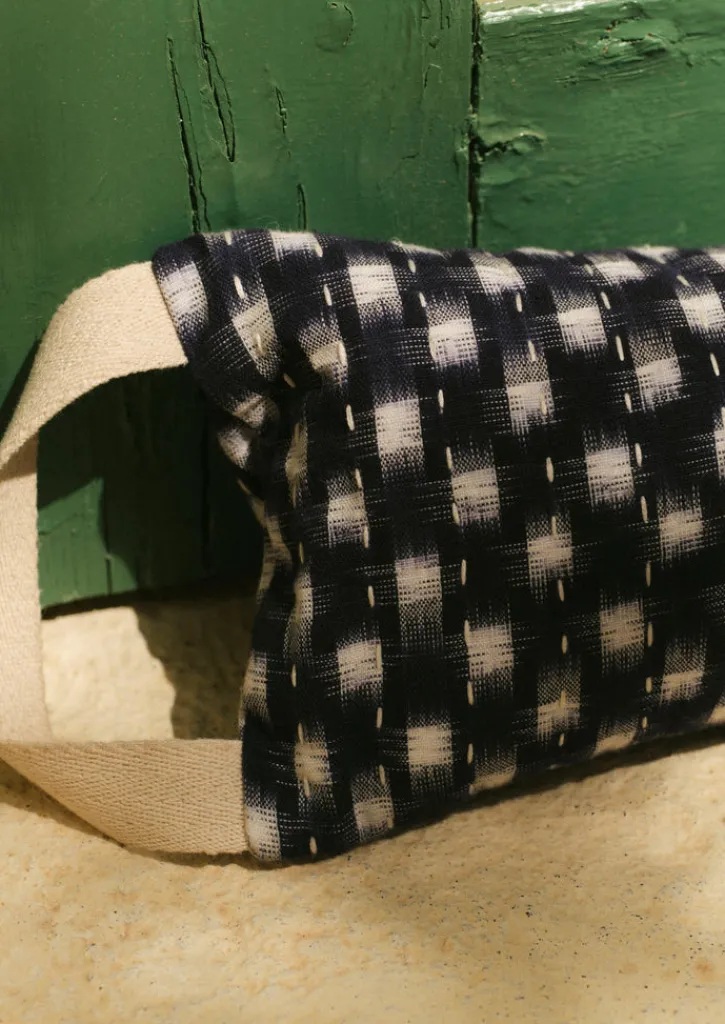 TOAST Hand Woven Ikat Cotton Draught Excluder- Textiles|Cushions & Covers