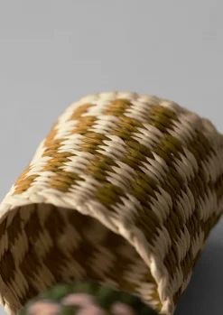 TOAST Hand Woven Iraca Napkin Rings- Textiles