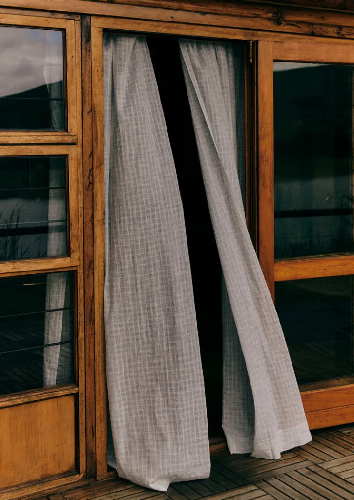 TOAST Hand Woven Space Dye Curtain Set- Textiles|Curtains