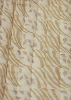 TOAST Harvest Block Print Cotton Quilt- Textiles|Blankets & Throws
