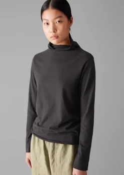 TOAST High Neck Soft Cotton Tee-Women Jersey|Loungewear
