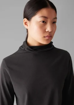 TOAST High Neck Soft Cotton Tee-Women Jersey|Loungewear