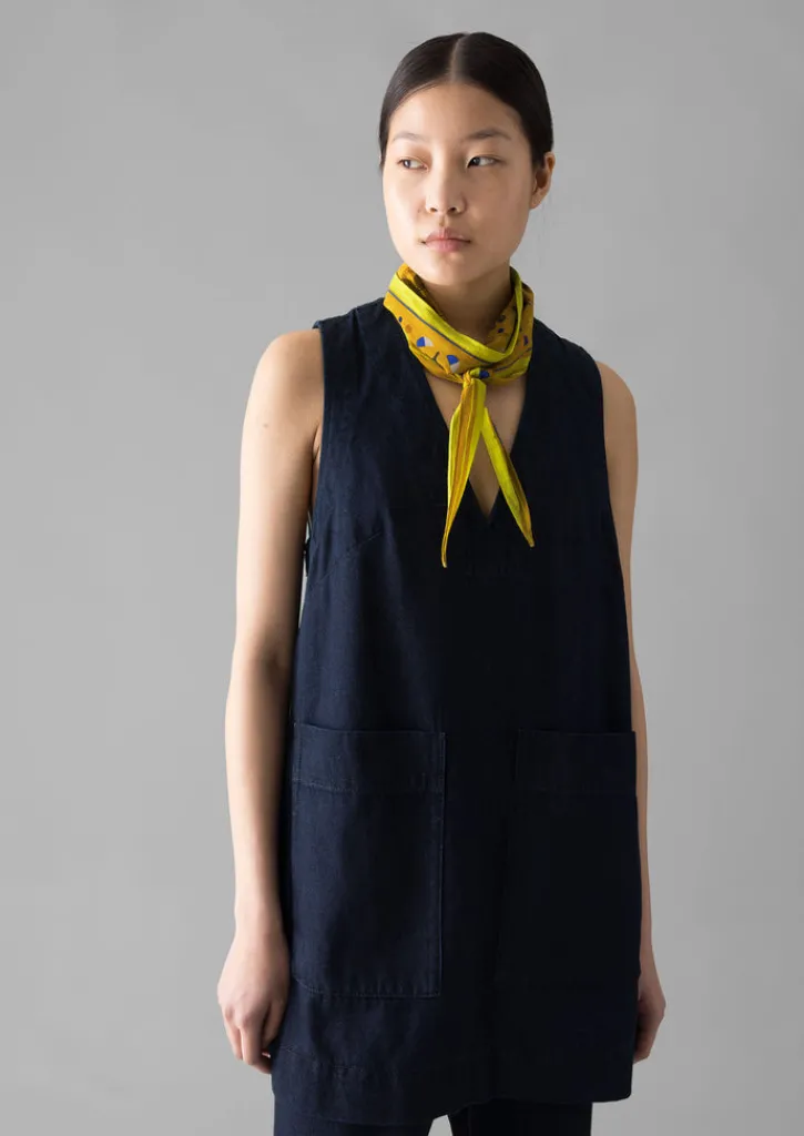 TOAST Denim Cotton Tunic-Women Denim|Tops & Tees