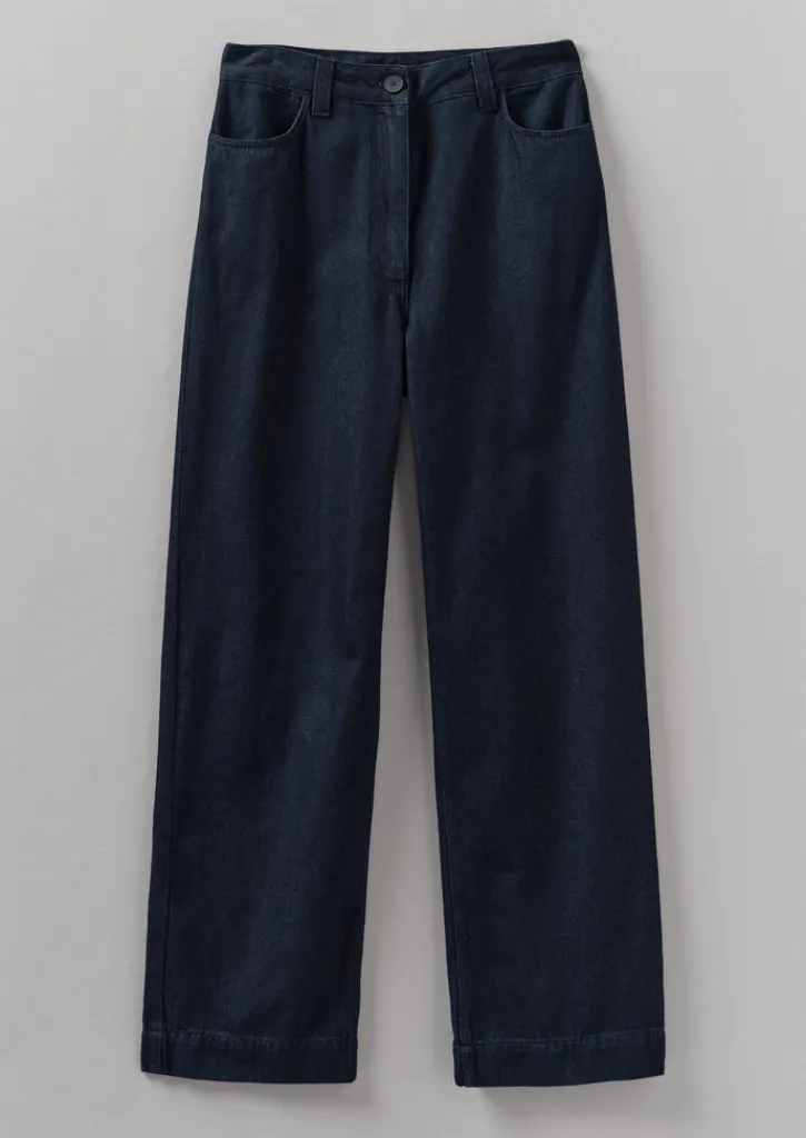 TOAST Denim Slim Leg Trousers-Women Denim|Workwear