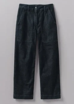TOAST Denim Workwear Trousers-Women Denim|Workwear