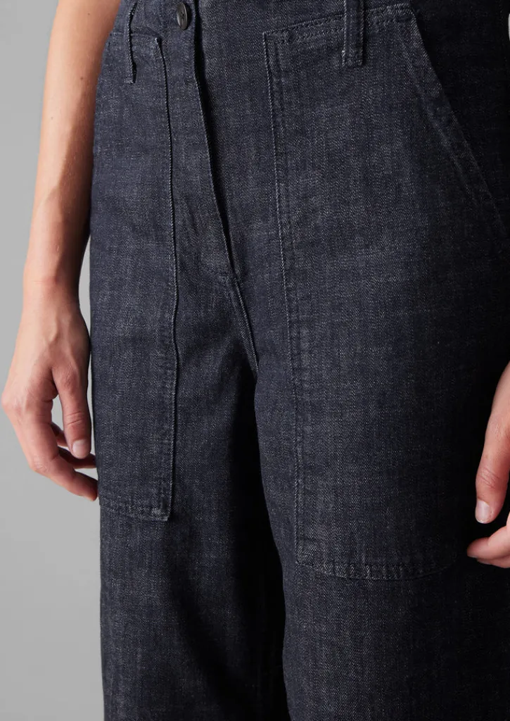 TOAST Denim Workwear Trousers-Women Denim|Workwear