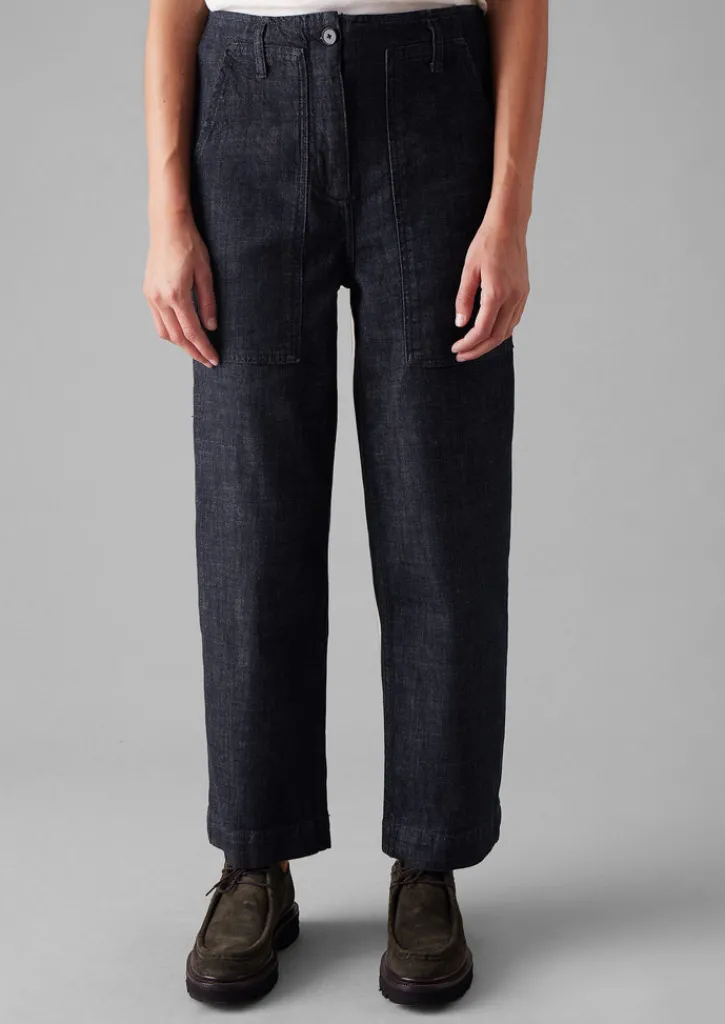 TOAST Denim Workwear Trousers-Women Denim|Workwear
