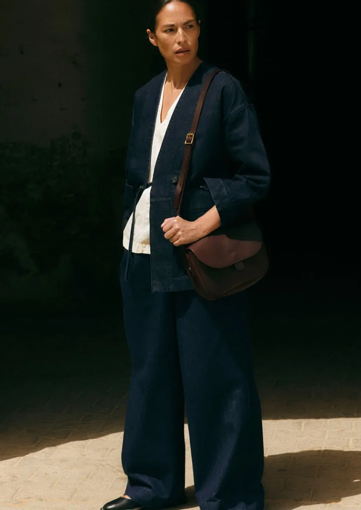 TOAST Denim Wrap Jacket-Women Denim|Coats & Jackets