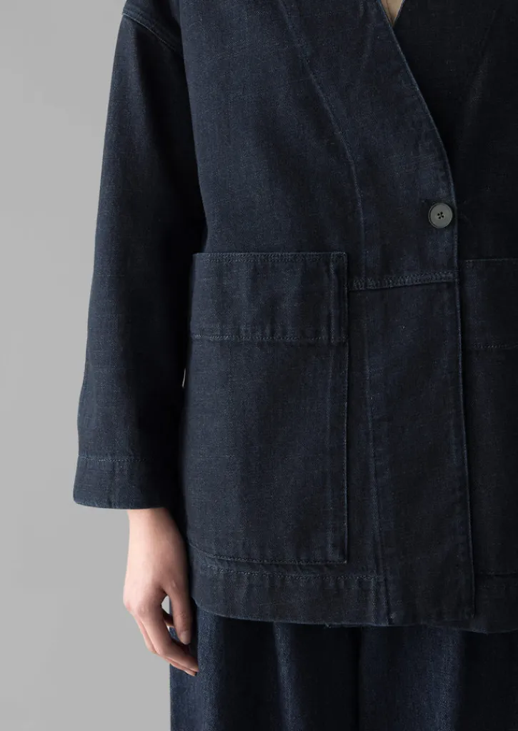 TOAST Denim Wrap Jacket-Women Denim|Coats & Jackets