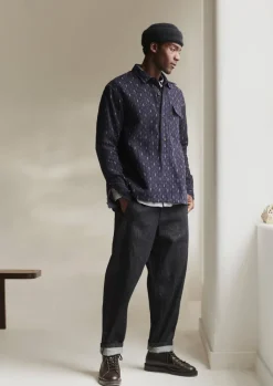 TOAST Running Stitch Overshirt- Shirts