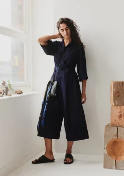 TOAST Twill Culotte Jumpsuit-Women Jumpsuits|Trousers