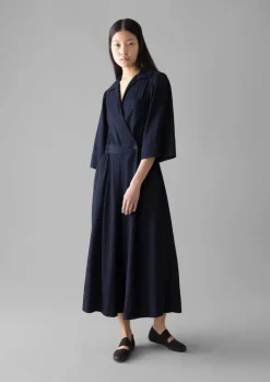TOAST Twill Culotte Jumpsuit-Women Jumpsuits|Trousers
