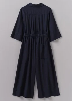 TOAST Twill Culotte Jumpsuit-Women Jumpsuits|Trousers