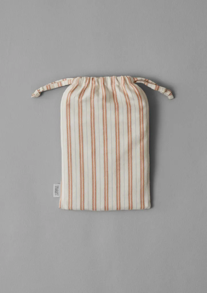 TOAST Ines Flannel Stripe Cotton Housewife Pillowcase Set- Textiles|Bed Linen