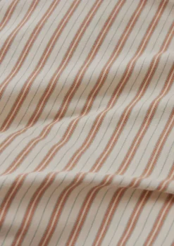 TOAST Ines Flannel Stripe Cotton Duvet Cover- Textiles|Bed Linen