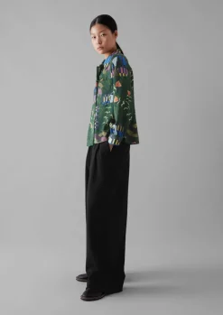 TOAST Isobel Harvey Birds Print Baya Shirt-Women Shirts|Tops & Tees