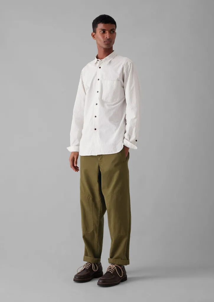 TOAST Jacquard Stripe Shirt- Workwear|Shirts