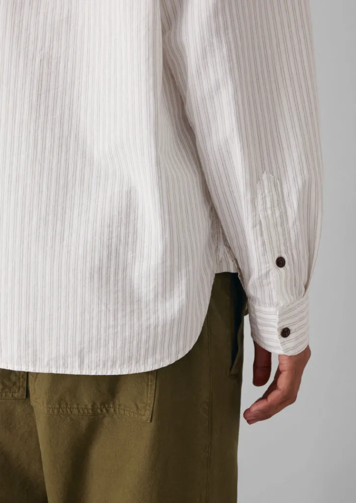 TOAST Jacquard Stripe Shirt- Workwear|Shirts