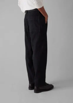 TOAST Japanese Denim Trousers- Denim|Workwear