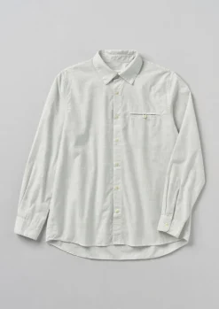 TOAST Jet Pocket Fine Stripe Cotton Shirt- Shirts