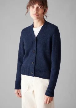 TOAST Kaia V-Neck Wool Cardigan-Women Knitwear