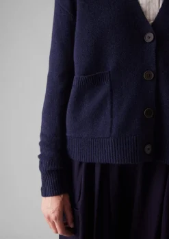 TOAST Kaia V-Neck Wool Cardigan-Women Knitwear