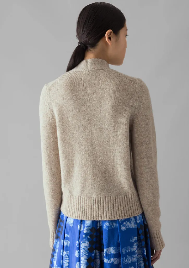TOAST Kaia V-Neck Wool Cardigan-Women Knitwear