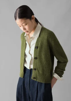 TOAST Kaia V-Neck Wool Cardigan-Women Knitwear