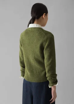 TOAST Kaia V-Neck Wool Cardigan-Women Knitwear