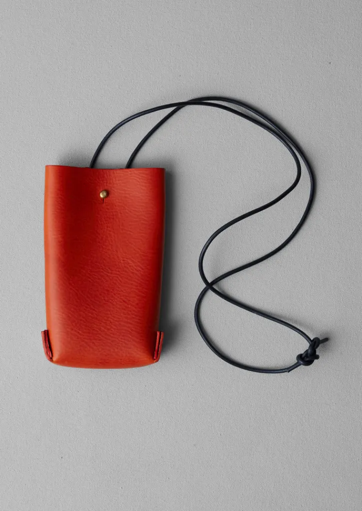 TOAST Kate Sheridan Jigsaw Leather Pouch Bag- Bags & Belts