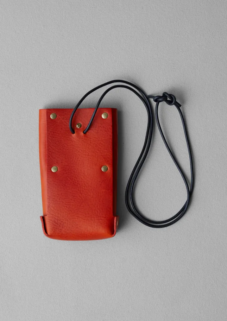 TOAST Kate Sheridan Jigsaw Leather Pouch Bag- Bags & Belts