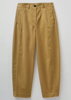 TOAST Kathe Flat Front Cotton Twill Trousers-Women Trousers