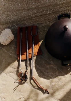 TOAST Katto Hand Forged Barbecue Tool Set- Outdoor