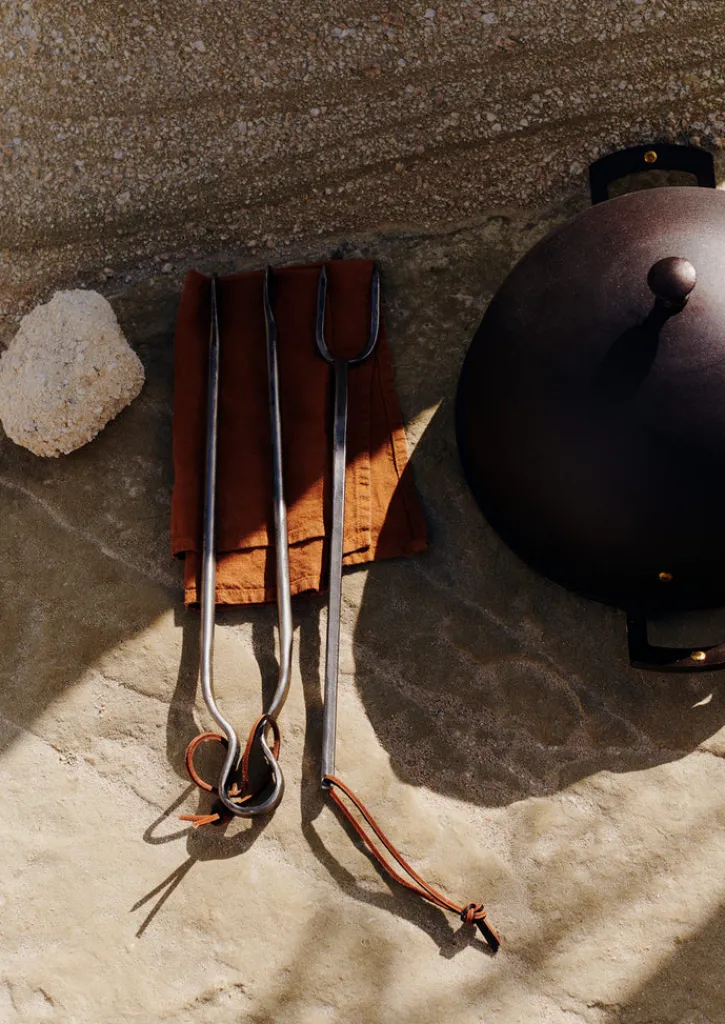 TOAST Katto Hand Forged Barbecue Tool Set- Outdoor