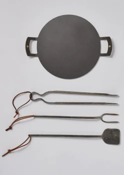 TOAST Katto Hand Forged Barbecue Tool Set- Outdoor