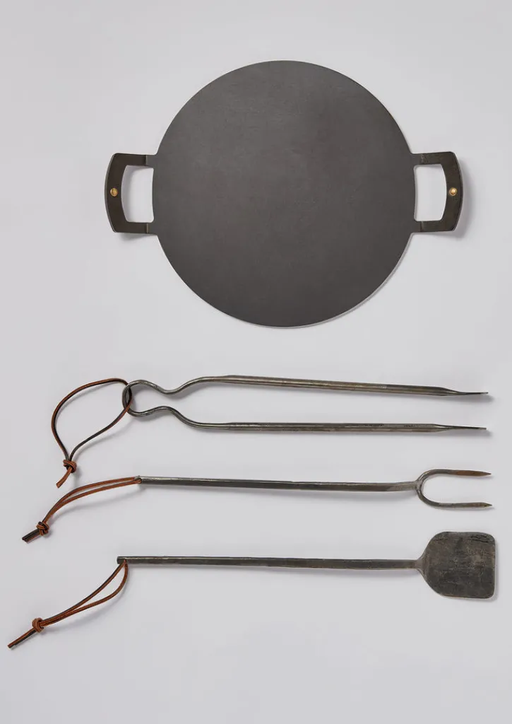 TOAST Katto Hand Forged Barbecue Tool Set- Outdoor