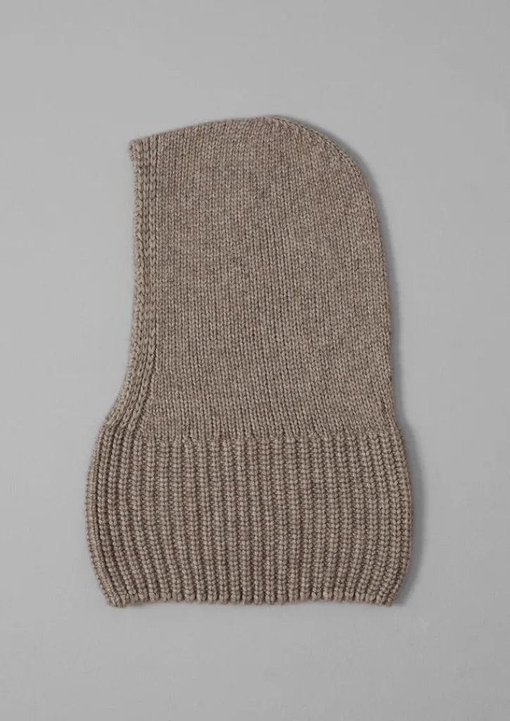 TOAST Knitted Cotton Merino Hood-Women Hats, Scarves & Gloves