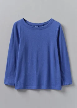 TOAST Lia Garment Dyed Boat Neck Tee-Women Jersey|Tops & Tees