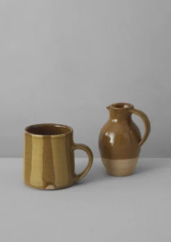 TOAST Lily Pearmain Striped Mug- Ceramics|Tableware