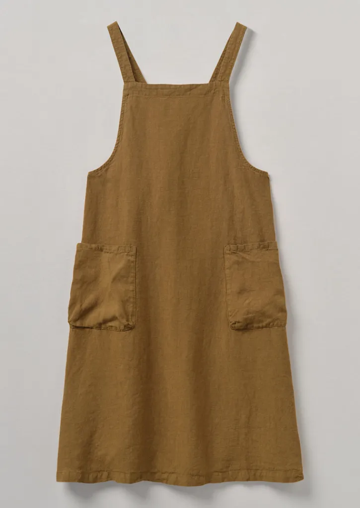 TOAST Linen Crossback Pinafore Apron- Aprons & Tea Towels