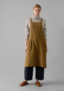 TOAST Linen Crossback Pinafore Apron- Aprons & Tea Towels