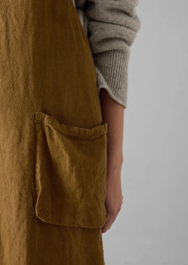 TOAST Linen Crossback Pinafore Apron- Aprons & Tea Towels