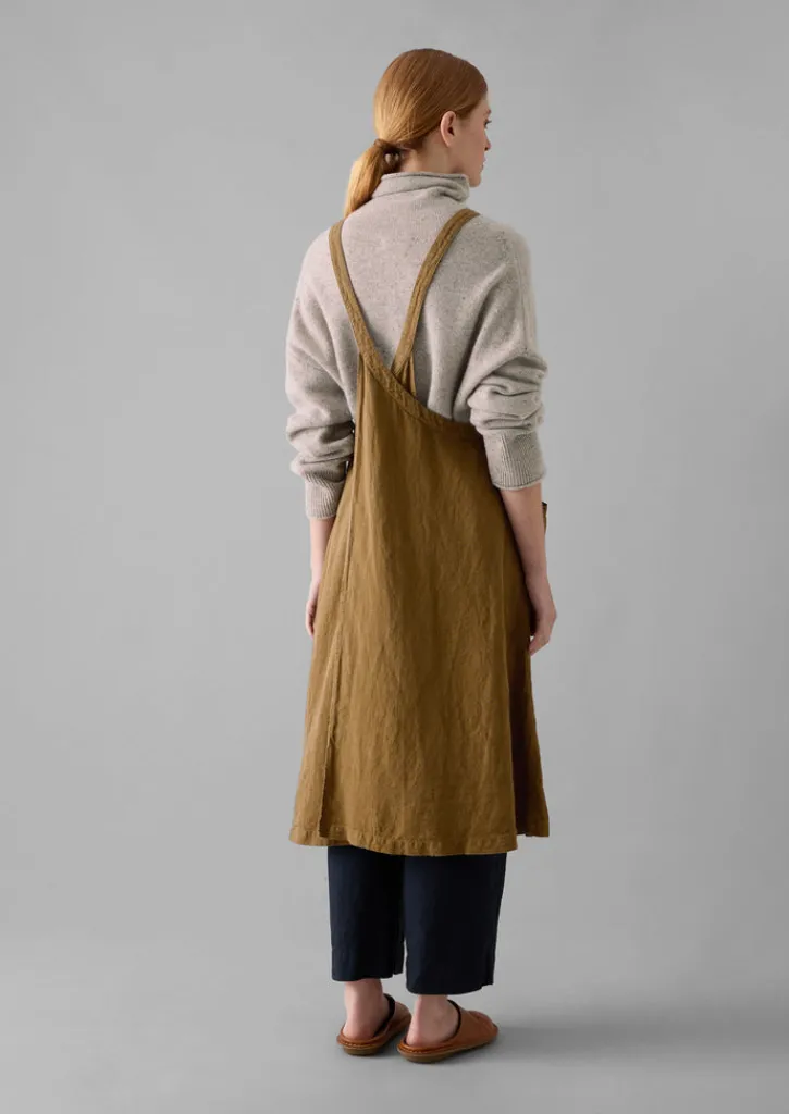 TOAST Linen Crossback Pinafore Apron- Aprons & Tea Towels