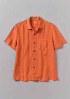 TOAST Linen Short Sleeve Shirt- Linen|Shirts