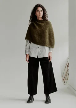 TOAST Lofty Alpaca Blend Knitted Poncho-Women Hats, Scarves & Gloves|Knitwear